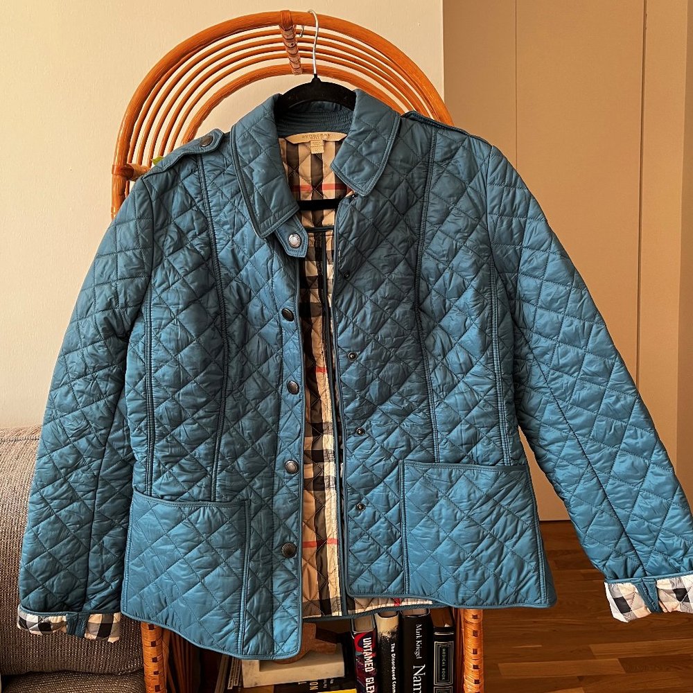Authentic Burberry Brit Diamond Quilted Jacket